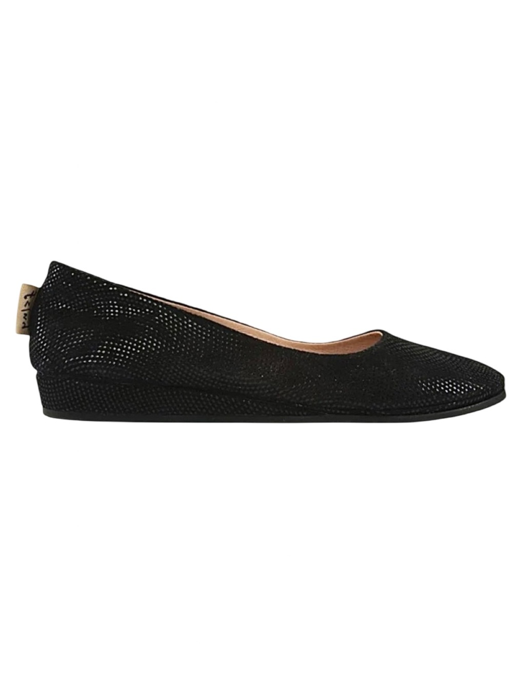 FRENCH SOLE Zeppa Black Wave Ballet Flats With Box Size 10.5